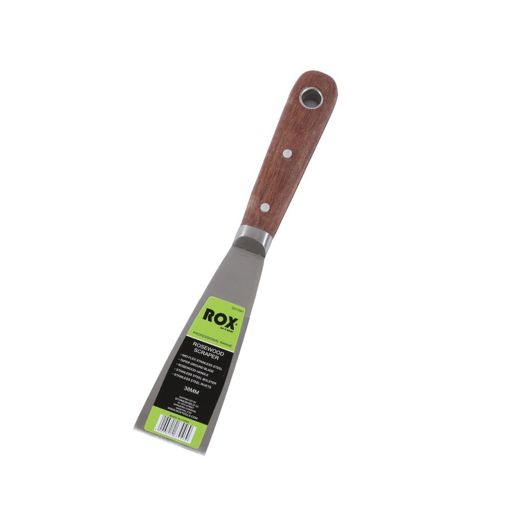 Rosewood Scraper - Stainless Steel Range