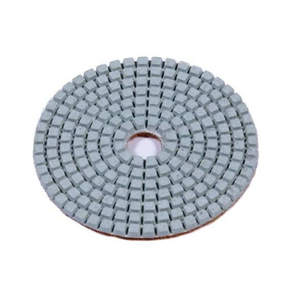 Professional Range - Stone - 100 mm X 3 mm White Resin Polishing Pads - Wet Polishing Only