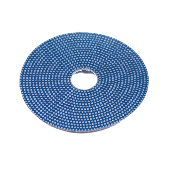 Stone - 75 mm Electroplated: Flexible Metal Polishing Pad