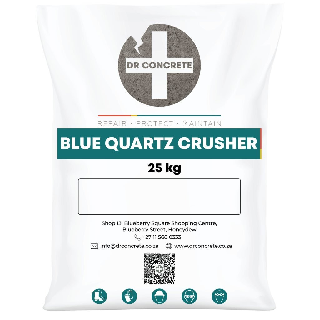 Bag of Blue Quartz Crusher showing the front label.