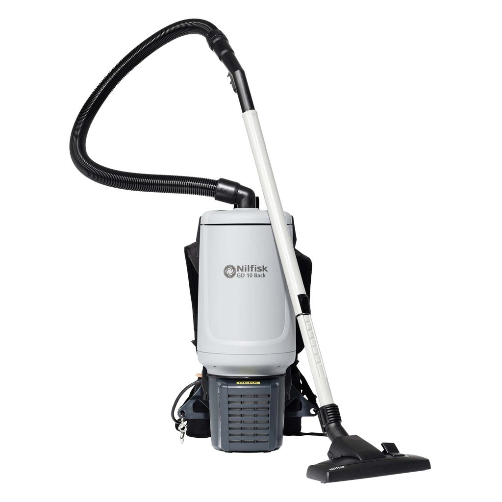 Nilfisk GD10 Hepa Back Pack Industrial Vacuum Cleaner
