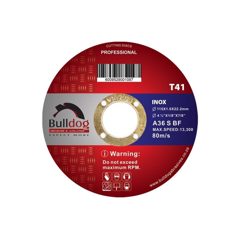 Bulldog - Standard 1mm Steel Cutting Disc