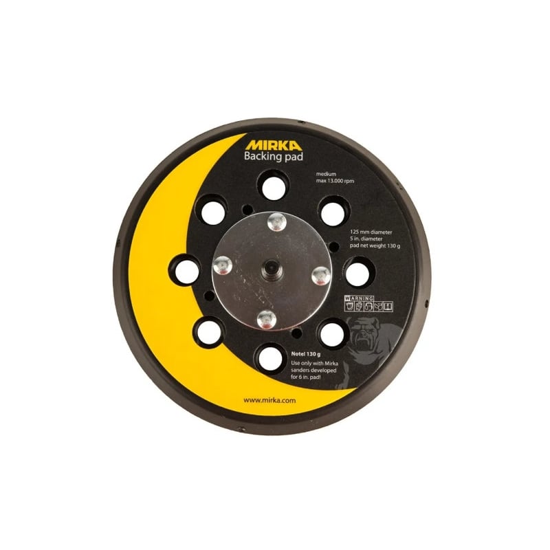 Mirka - BACKING PAD FOR NET ABRASIVES, 5/16”, 125MM