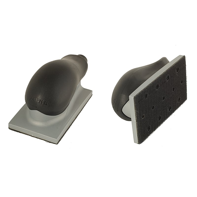 Mirka - Hand Sanding Block Grip, 13 Holes, Grey